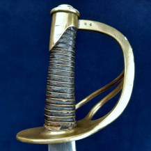 19th Century Cavalry Sabre in the French M1822 Style, Probably German-made for the US Market 4_1